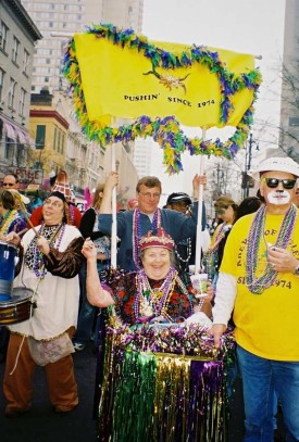 An accomplished professional — and consummate New Orleans eccentric who became a Mardi Gras icon.