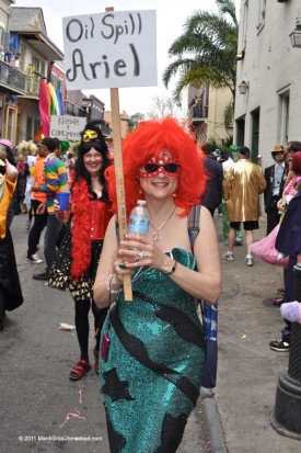 At Mardi Gras, symbols, idols and topics in the news become feedstock for costuming, commentary and commemoration.