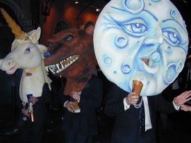 The prototypical New Orleans Mardi Gras krewe, Comus is forever indebted to Michael Krafft, founder of Mobile's Cowbellion de Rakin Society and the archetypal reveler-ringleader of Gulf Coast Mardi Gras.