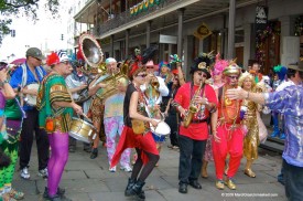 Started on lark, the Tumblers would became an influential force in the New Orleans underground scene, enlivening countless parades and "tumbles" while also providing an outlet for lapsed and upstart musicians looking for camaraderie and kicks.