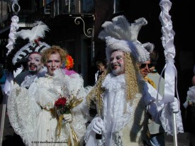 Traditions and customs associated with aristocratic court spectacles of Old Europe would have a lasting influence on New Orleans Mardi Gras.
