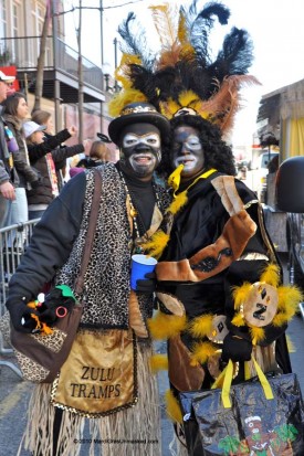 A predominately African American krewe that has evolved from humble beginnings into a popular and iconic mainstay of Carnival, Zulu is famous for its raucous parades, coconut throws and colorful assemblage of characters.