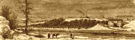 Fort Gibson illustration from 1875