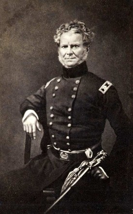 Seminole adversary William J. Worth in military uniform